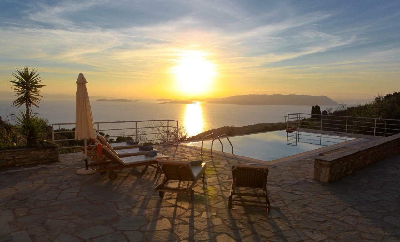 Villa Malena Glossa Buitenkant foto